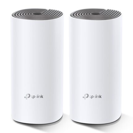 TP-LINK Deco E4 v1 WiFi Mesh Network Access Point Wi‑Fi 5 Dual Band (2.4 & 5GHz) in Double Kit
