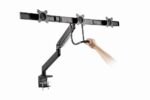 Gembird MA-DA3-03 monitor mount / stand 68.6 cm (27 ) Desk Black - Image 20