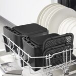 Tefal Easy Fry Dual XXL EY942HE0 fryer Double 11 L Stand-alone 2020 W Hot air fryer Grey - Image 5