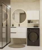 WASHING MACHINE CABINET POLA MULTI WHITE - Image 8
