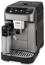 De'Longhi Magnifica Plus Automatic Espresso Machine 1450W Pressure 15bar for Cappuccino with Grinder Gray - Image 2