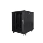 Lanberg Wall Mounted Rack Cabinet 15U 60x80x84.8cm Black FF01-6815-12B
