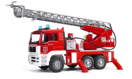 Bruder Fire Truck Man with Basket Truck 1:16 Fire Truck for Ages 3+