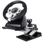 Tracer Roadster Steering Wheel with Shifter and Pedals for PC / PS3 / PS4 / XBOX One with 270° Rotation