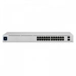 Ubiquiti UniFi USW 24 PoE Managed L2 / L3 PoE+ Switch with 24 Gigabit (1Gbps) Ethernet Ports and 2 SFP Ports