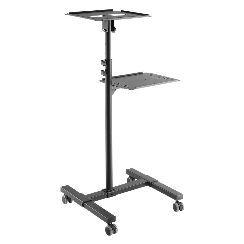 723204_1451688.jpeg LogiLink Projector Floor Mount Projector/Laptop Trolley with Maximum Load 10kg Black - Image 1