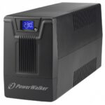 Zasilacz awaryjny UPS POWERWALKER LINE-INTERACTIVE 800VA SCL 2X PL 230V, RJ11/45  IN/OUT, USB, LCD
