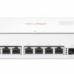 Aruba Instant On 1930 8G 2SFP Managed L2 / L3 Switch with 8 Gigabit (1Gbps) Ethernet Ports and 2 SFP Ports