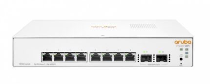 Aruba Instant On 1930 8G 2SFP Managed L2 / L3 Switch with 8 Gigabit (1Gbps) Ethernet Ports and 2 SFP Ports