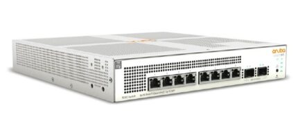 Aruba Instant On 1930 Managed L2 PoE+ Switch with 8 Gigabit (1Gbps) Ethernet Ports and 2 SFP Ports