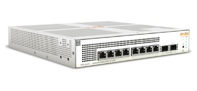734938_1452493.jpeg Aruba Instant On 1930 Managed L2 PoE+ Switch with 8 Gigabit (1Gbps) Ethernet Ports and 2 SFP Ports - Image 1
