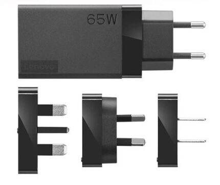 Lenovo Yoga Slim 7 USB-C Universal Laptop Charger 65W with Power Adapter and with plug set