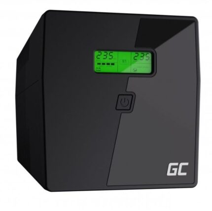 Green Cell Power Proof UPS Line-Interactive 1000VA 600W With 2 Schuko Outlets