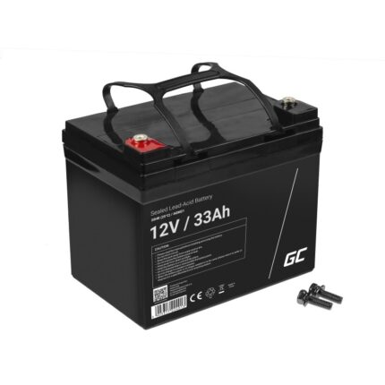 Green Cell Photovoltaic Battery AGM Sealed 12V 33Ah (AGM21)