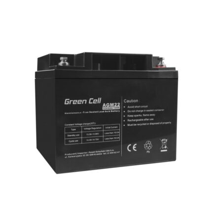 Green Cell UPS Battery with Capacity 40Ah and Voltage 12V AGM22 1pcs