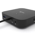 i-tec USB-C Docking Station with DisplayPort 4K PD Ethernet and Support for 2 Monitors Black (C31DUALDPDOCKPD)