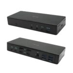 i-tec USB-C Docking Station with HDMI DisplayPort 4K PowerDelivery Ethernet and 3 Monitors Connection Black