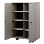 Cama 4D chest of drawers ALMA 100x41.5xH145 cashmere