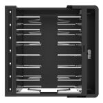 Manhattan Laptop Charging Cabinet Desktop via USB-C 16  7-bay via USB-C 65W  Suitable for USB-C laptops (to 16 )  iPads  MacBooks  Chromebooks  other USB-C devices  Bays 402x290x50mm  USB-C charging cables included Cart  UK & EU - Image 5