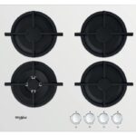 Whirlpool Gas Cooktop Autonomous 59x51εκ. White