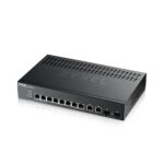 Zyxel GS2220-10 Managed L2 Switch with 8 Gigabit (1Gbps) Ethernet Ports and 2 SFP Ports