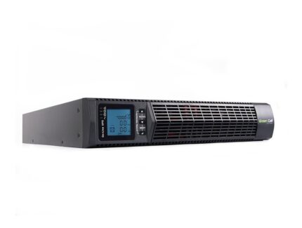 Green Cell RTII UPS On-Line 2000VA 1800W with 6 IEC Outlets