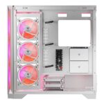 Modecom Expanse T Apex ARGB Gaming Midi Tower Computer Case with Side Window White - Image 19
