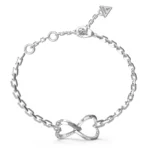 Γυναικείο Βραχιόλι GUESS Mon Amour Two Hearts με Δύο Καρδιές