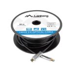 Lanberg HDMI 2.0 Premium High Speed 4K 60Hz HDR Cable HDMI male - HDMI male 80m Μαύρο