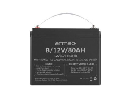 Akumulator 12v agm 12v 80ah uniwersalny B/12V/80AH