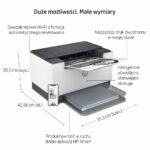 HP LaserJet M209dw Black and White Printer - Image 19