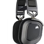 Słuchawki bezprzewodowe HS80 RGB Carbon