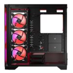 Modecom Expanse T Apex ARGB Gaming Midi Tower Computer Case with Side Window Black - Image 13