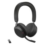 Jabra Evolve2 75 VOIP Headset USB-A UC Bluetooth Type-C (27599-989-989)