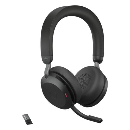 Jabra Evolve2 75 VOIP Headset USB-A UC Bluetooth Type-C (27599-989-989)