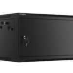 Lanberg Wall Mounted Rack Cabinet 6U 60x60cm Black WF01-6406-00B