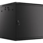 Lanberg Wall Mounted Rack Cabinet 12U 60x60x64.5cm Black WF01-6612-00B