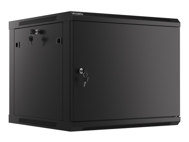 798106_1587291.jpeg Lanberg Επιτοίχια Rack Cabinet 9U 60x60x51.23cm Gray WF01-6609-00S - Image 1