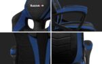 Huzaro FORCE 2.5 BLUE MESH Gaming armchair Mesh seat Black  Blue - Image 2