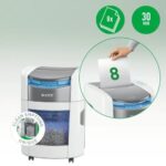 Leitz IQ Optimax AutoFeed 150 80380000 paper shredder  P4  150 sheets  15-litre waste bin - Image 10