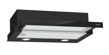 Gorenje TH64E4BG Sliding Vent Hood 60cm Black