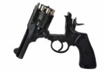 WEBLEY MKVI .455 Police cal.5.5 mm Diabolo cartridge revolver 6-shot. 4’ barrel CO2 Battlefield Ekp to17J - Image 8