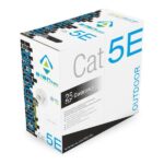 A-LAN U/UTP Cat.5e Network Cable Ethernet without Terminated Connectors 305m Gray