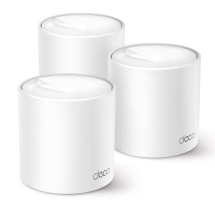 TP-LINK Deco X50 v1 WiFi Mesh Network Access Point Wi‑Fi 6 Dual Band (2.4 & 5GHz) in Triple KIt