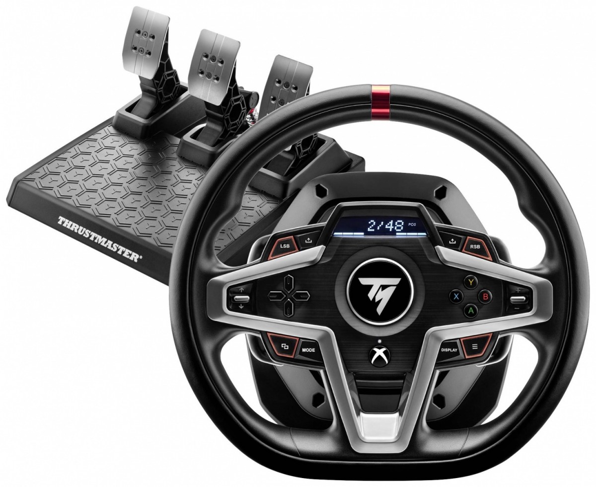 810399_1653474.jpeg Thrustmaster T248 Steering Wheel with Pedals for PC / XBOX One / Xbox Series X/S - Image 1