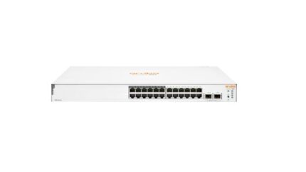 Aruba Instant On 1830 24G 12p Class4 PoE 2SFP 195W Managed L2 / L3 PoE+ Switch with 24 Gigabit (1Gbps) Ethernet Ports and 2 SFP Ports