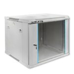 Qoltec Wall Mounted Rack Cabinet 9U Gray 54486