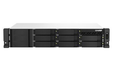 QNap TS-873AEU-RP-4G NAS Rack with 8 slots for HDD/SSD and 2 Ethernet ports