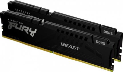 Kingston Fury Beast DDR5 16GB RAM with 2x8GB Modules and Speed 5600 for Desktop