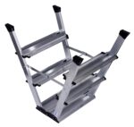 Krause Monto Treppo Ladder Aluminum with 2x4 Steps 65cm - Image 6